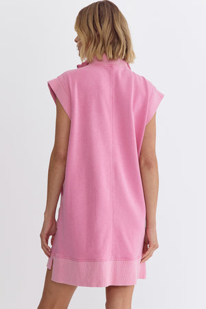 Pink Dreams Zip Dress