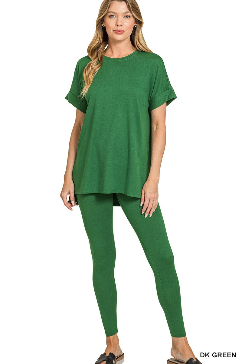 Microfiber Legging Set