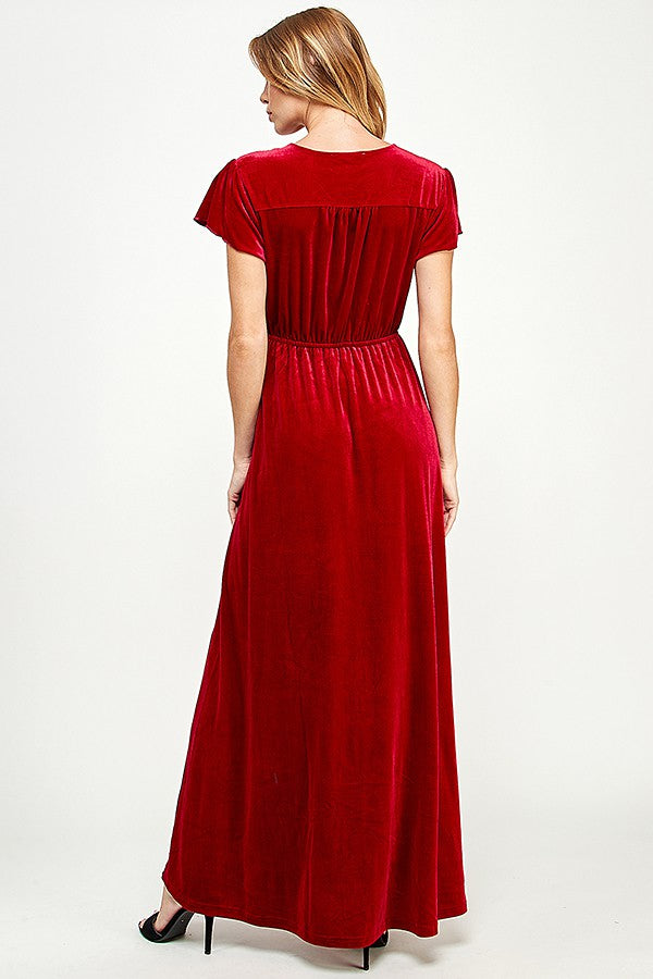 Velvet Holiday Maxi
