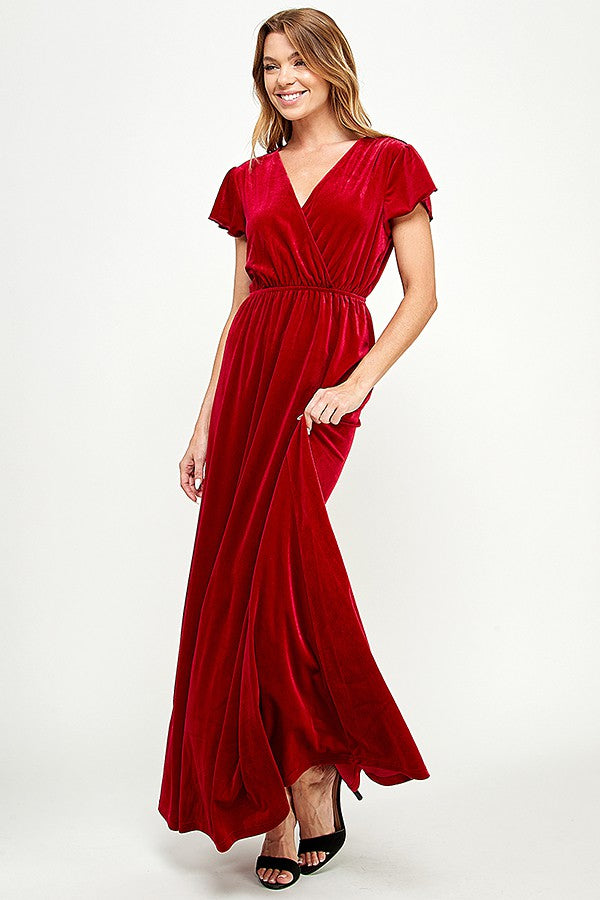 Velvet Holiday Maxi