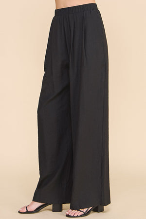 Relaxed Slip On Pants