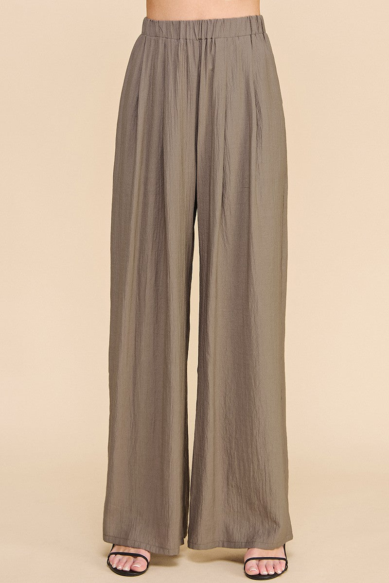 Relaxed Slip On Pants