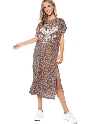 Concert Ready Leopard Dress