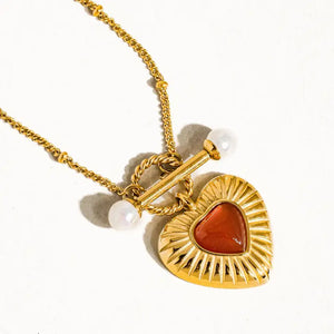 Vintage Heart Necklace