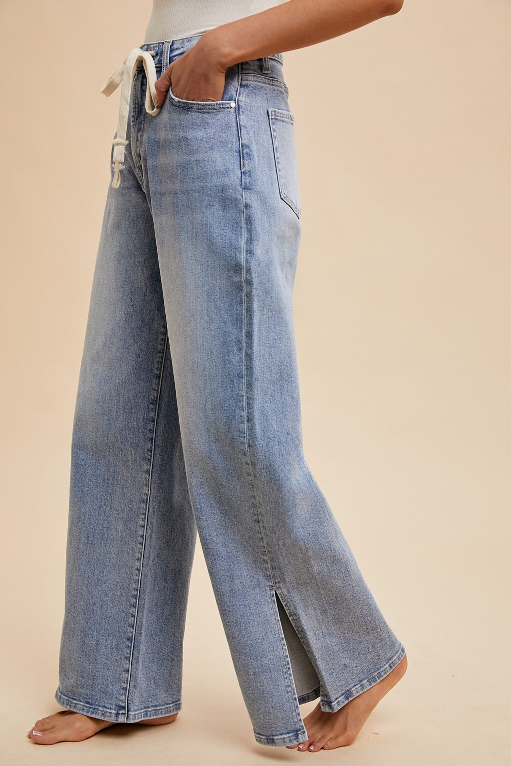 Livin Life Wide Leg Jeans