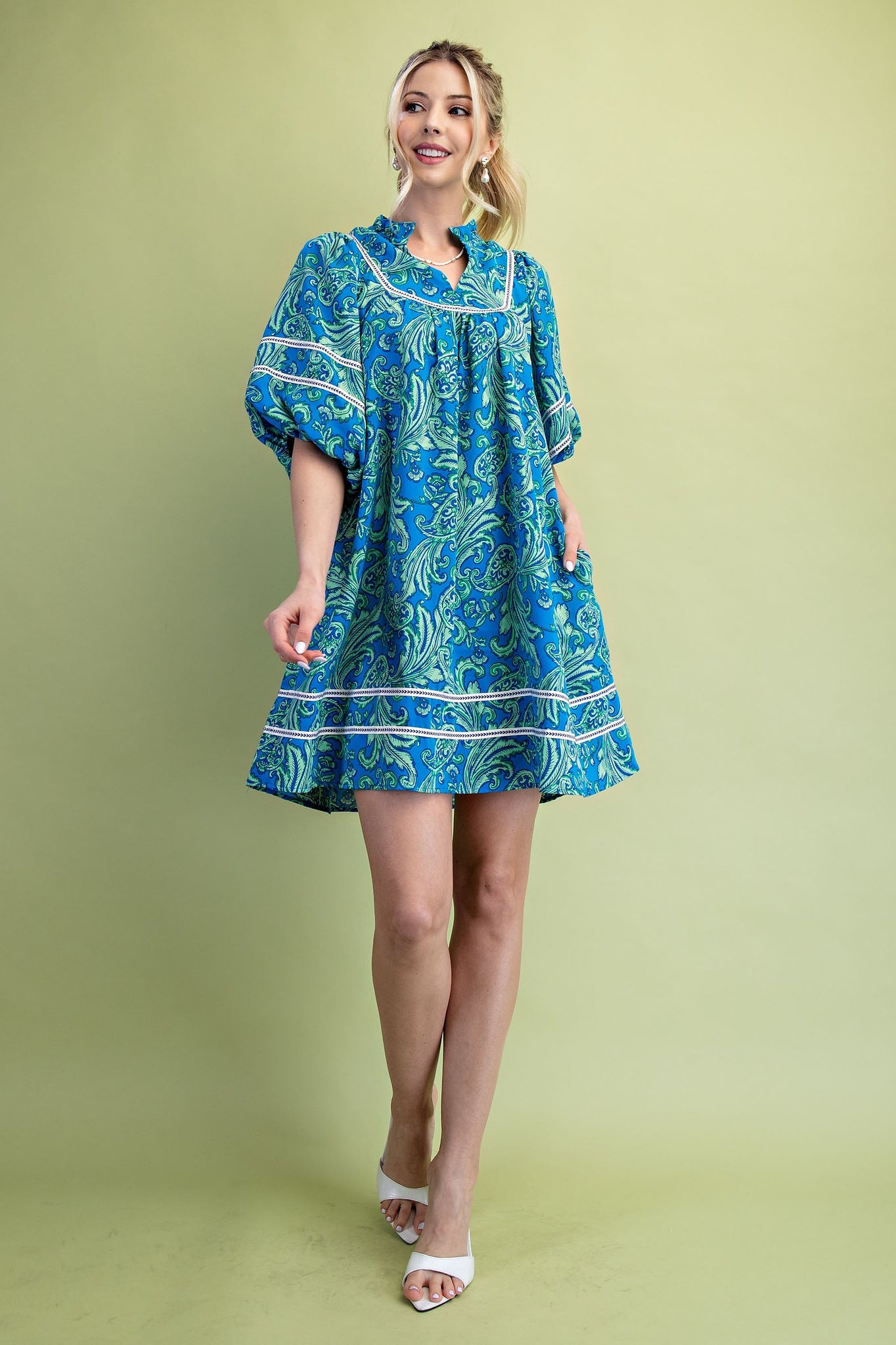 Precious Paisley Dress
