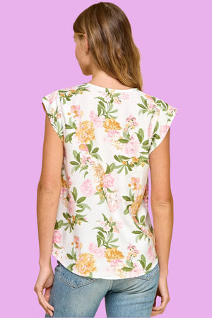 Floral Fields Top