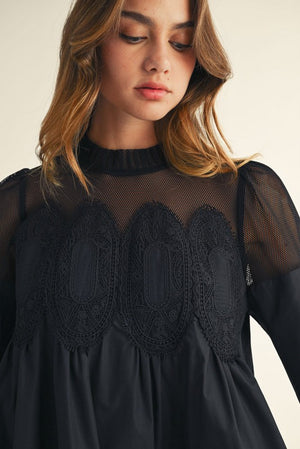 Noir Dahlia Dress