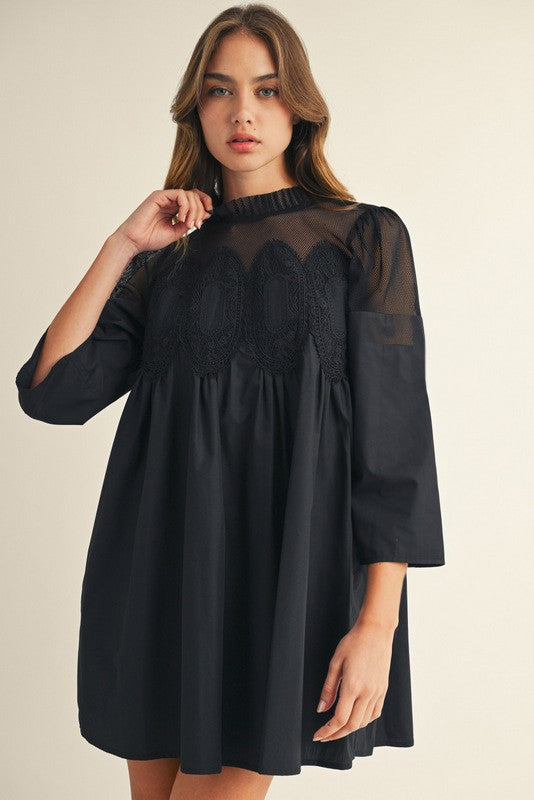 Noir Dahlia Dress