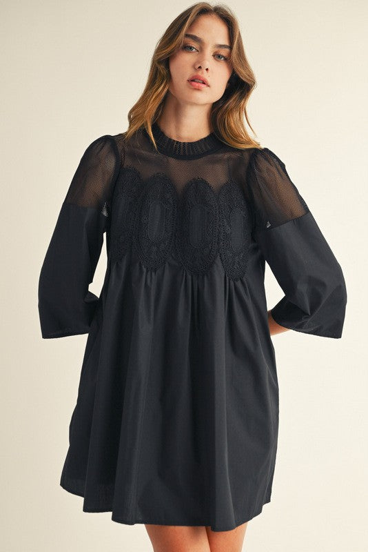 Noir Dahlia Dress