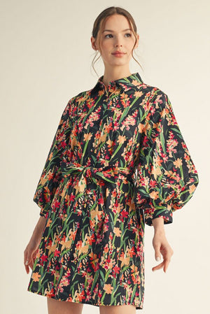 Fall Floral Fave Dress
