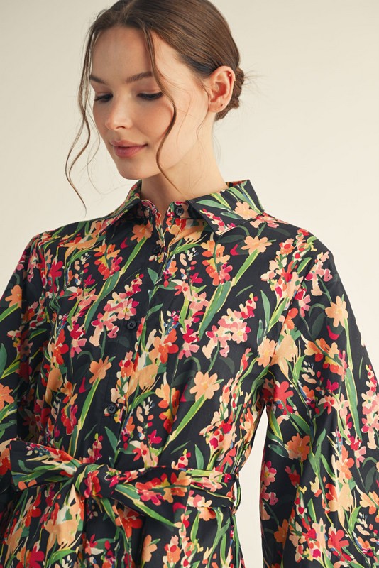 Fall Floral Fave Dress