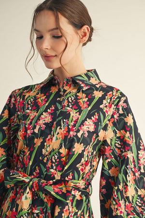 Fall Floral Fave Dress