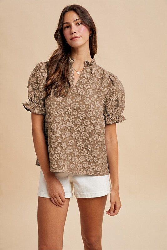 Fall Flower Love Top