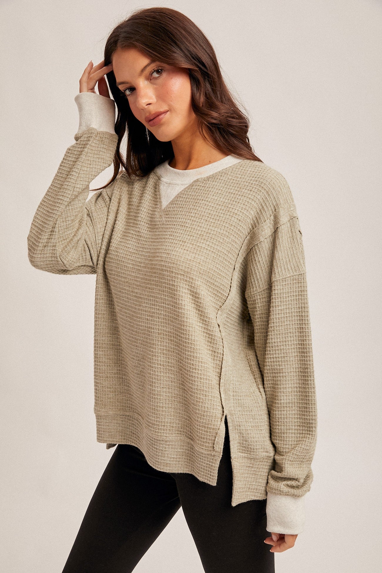 Cruisin Waffle knit Top