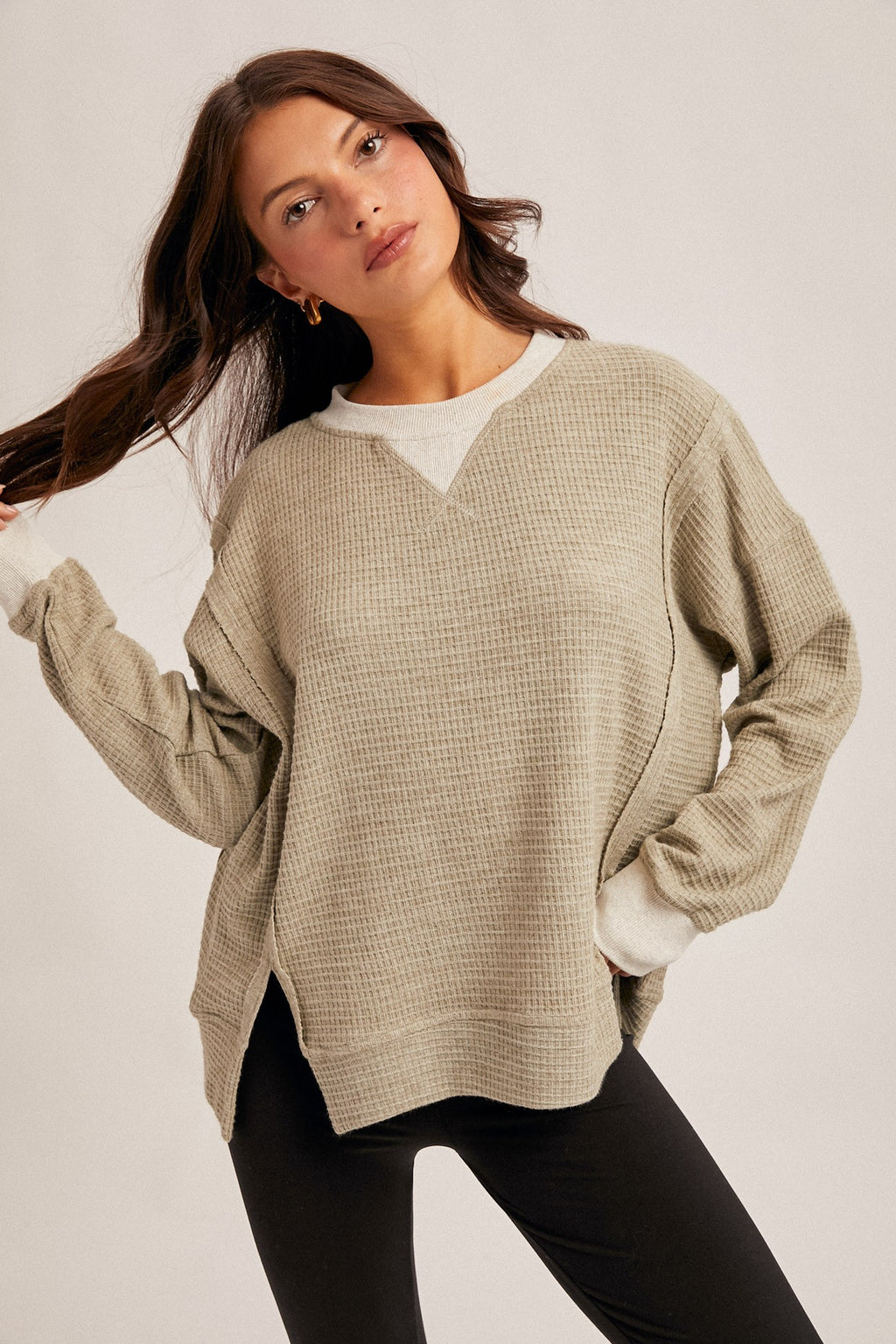 Cruisin Waffle knit Top
