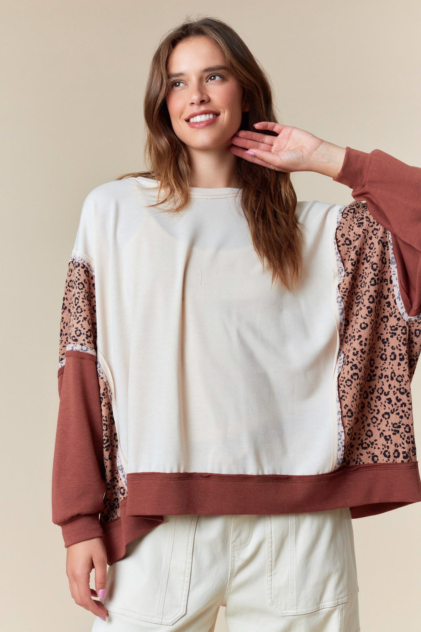 Sheri Poncho Top