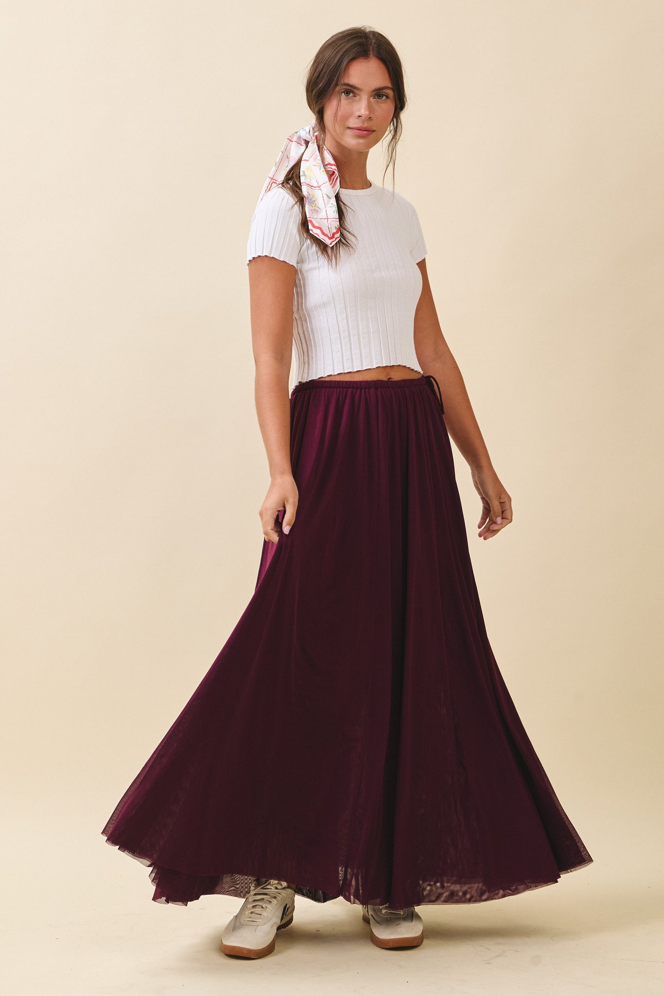 Wine Me Maxi Skirt
