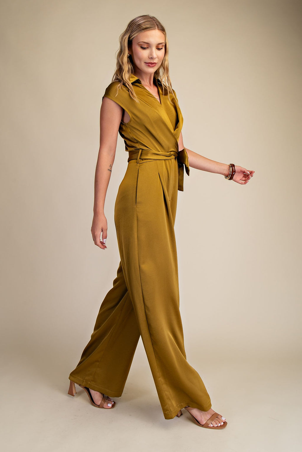 Gold Glamour Jumpsuit