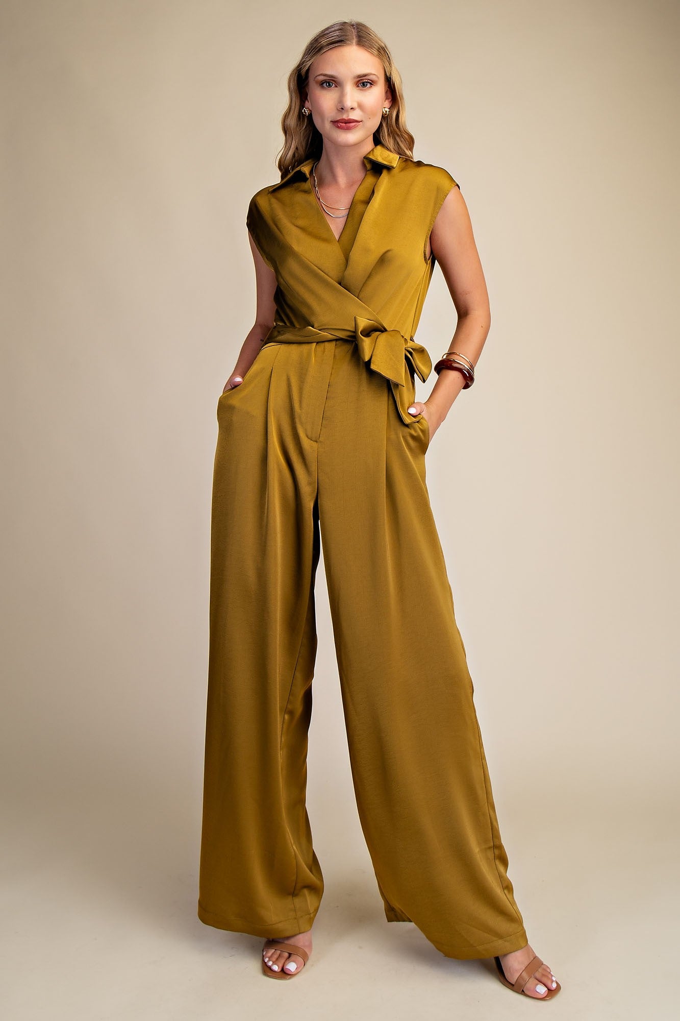 Gold Glamour Jumpsuit