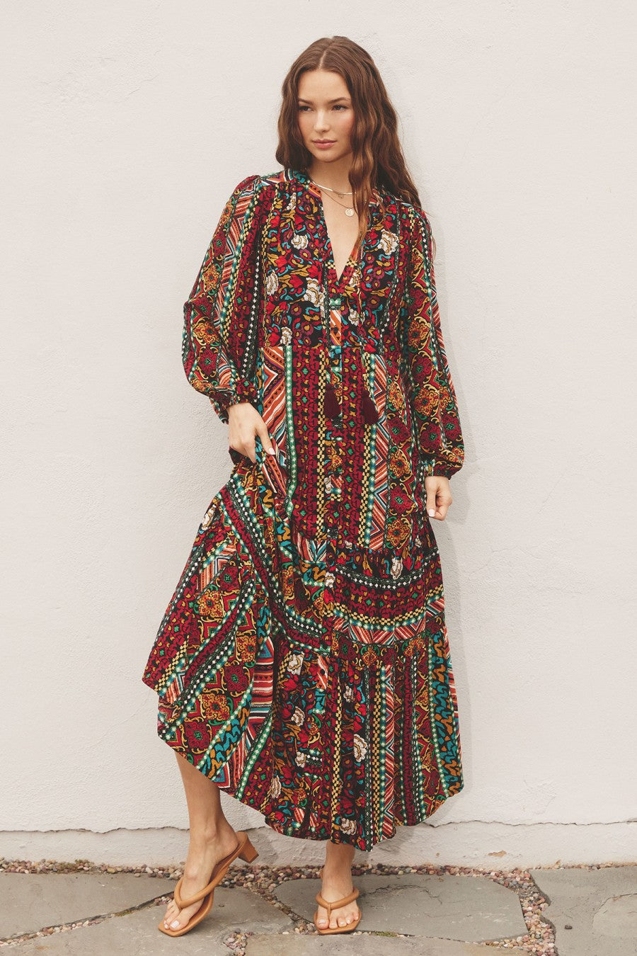 Fall Harvest Maxi Dress