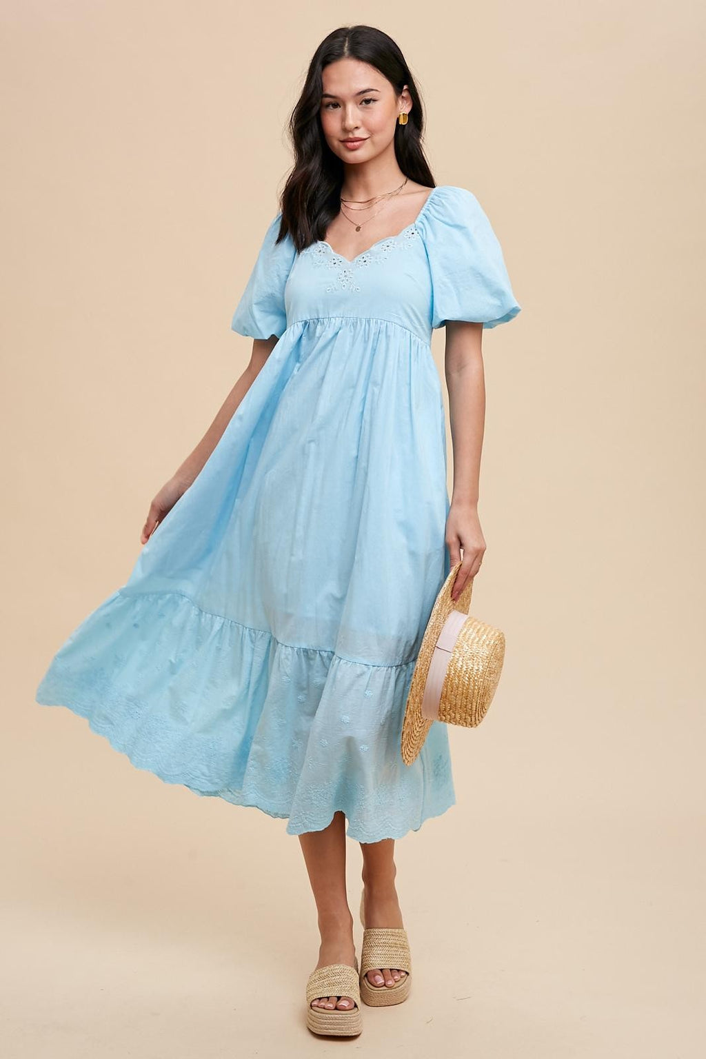 Blue Waters Midi Dress