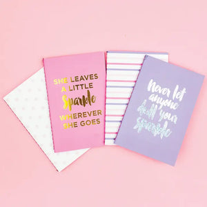 Sparkle Notebook Set