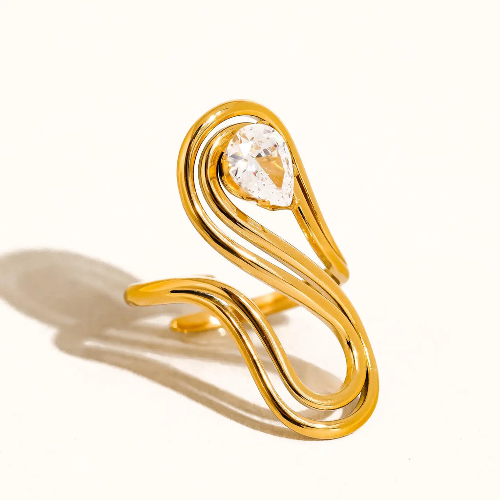 Wavy Days Ring