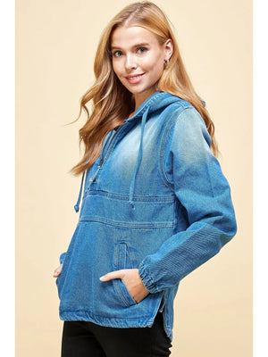 Anita Denim Hoodie