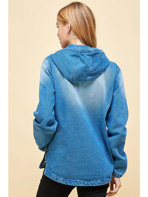 Anita Denim Hoodie