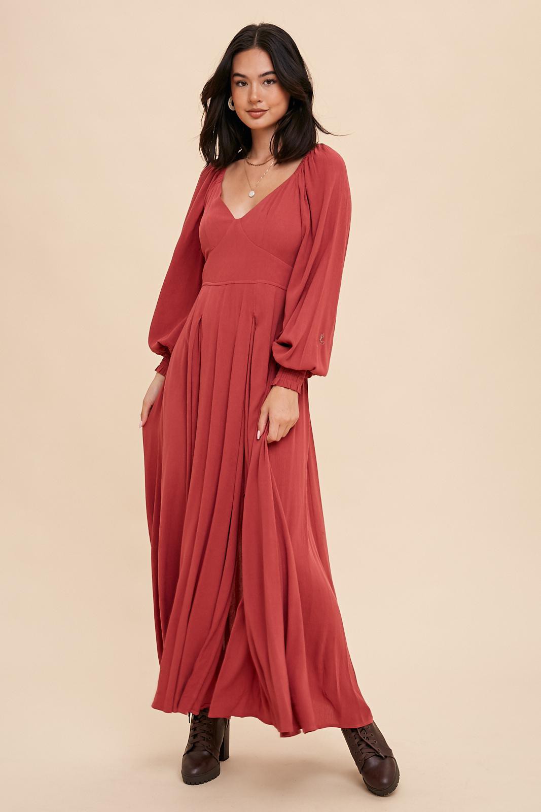 Sienna Flare Maxi Dress