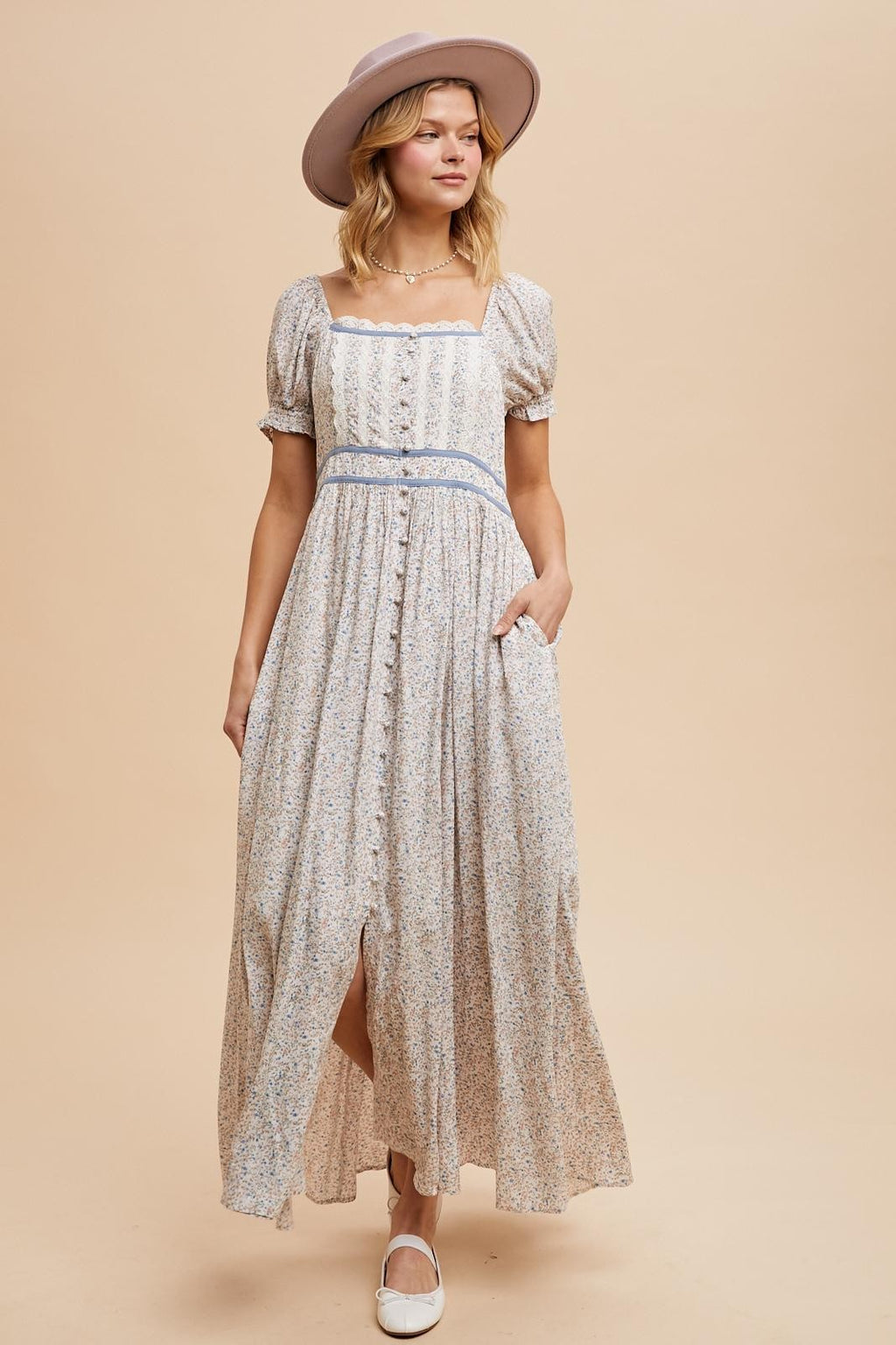 Flower Fields Maxi Dress