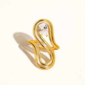 Wavy Days Ring