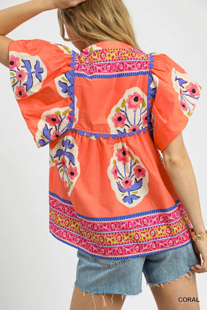 Orange You In Love Top