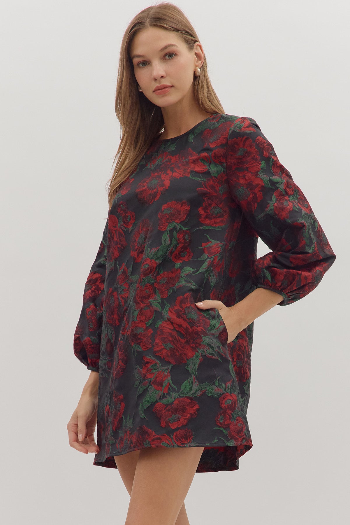 Ruby Floral Dress
