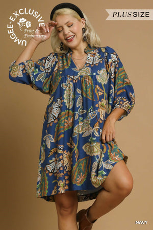 Fall Vibes Dress Plus