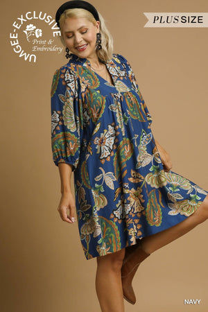 Fall Vibes Dress Plus