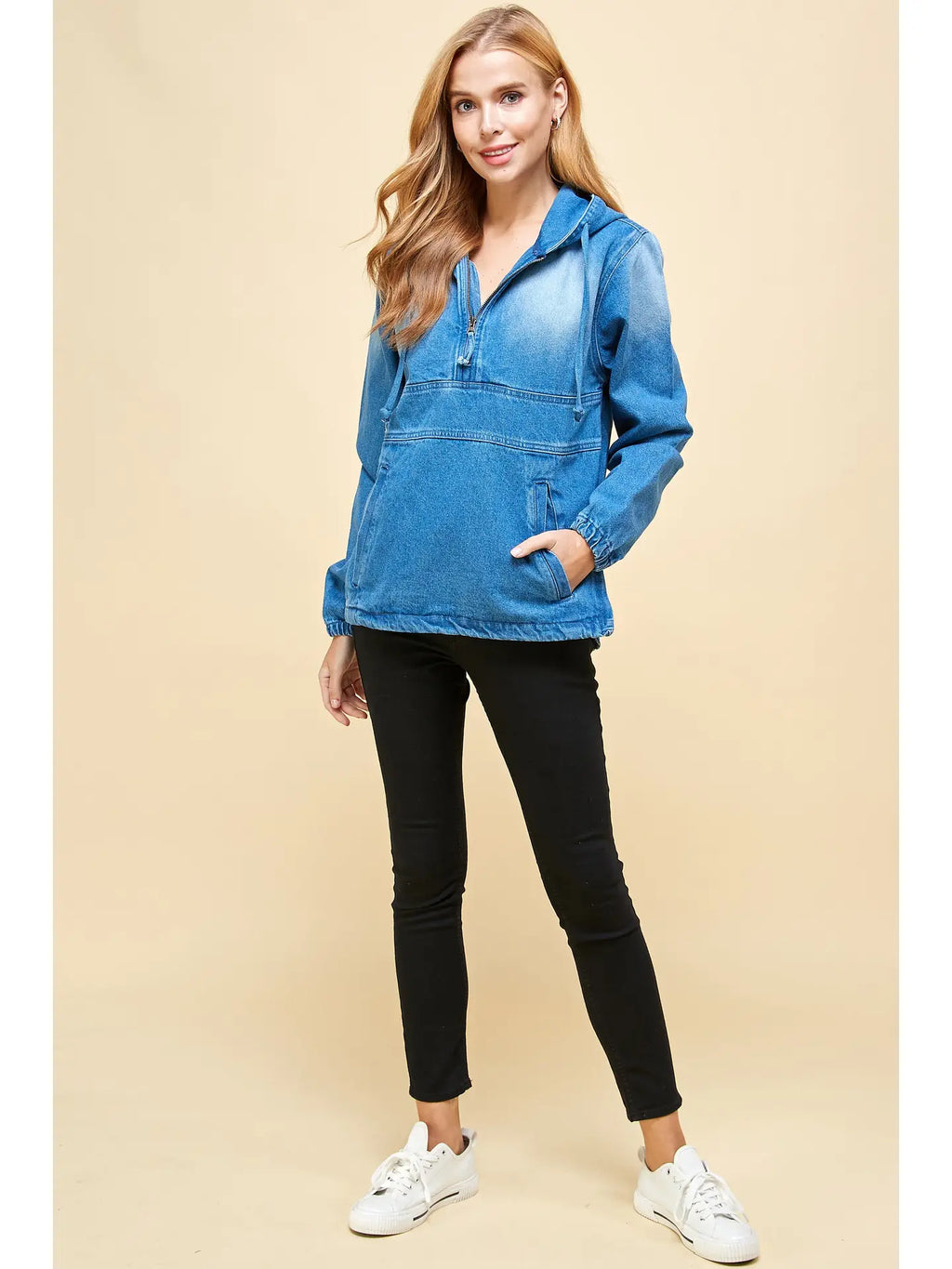 Anita Denim Hoodie