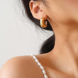 Demi Hoop Earrings