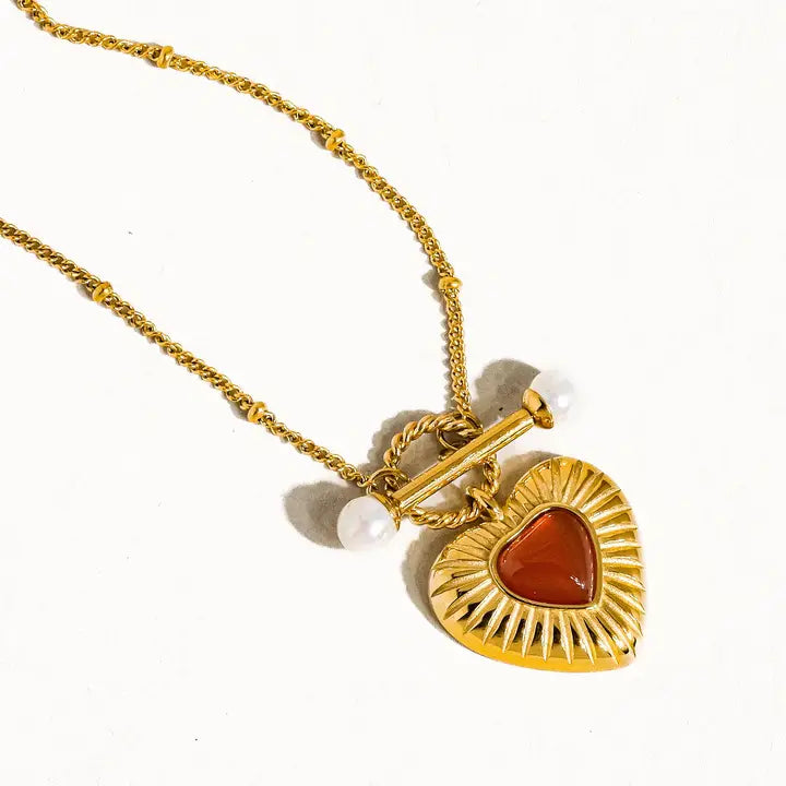 Vintage Heart Necklace