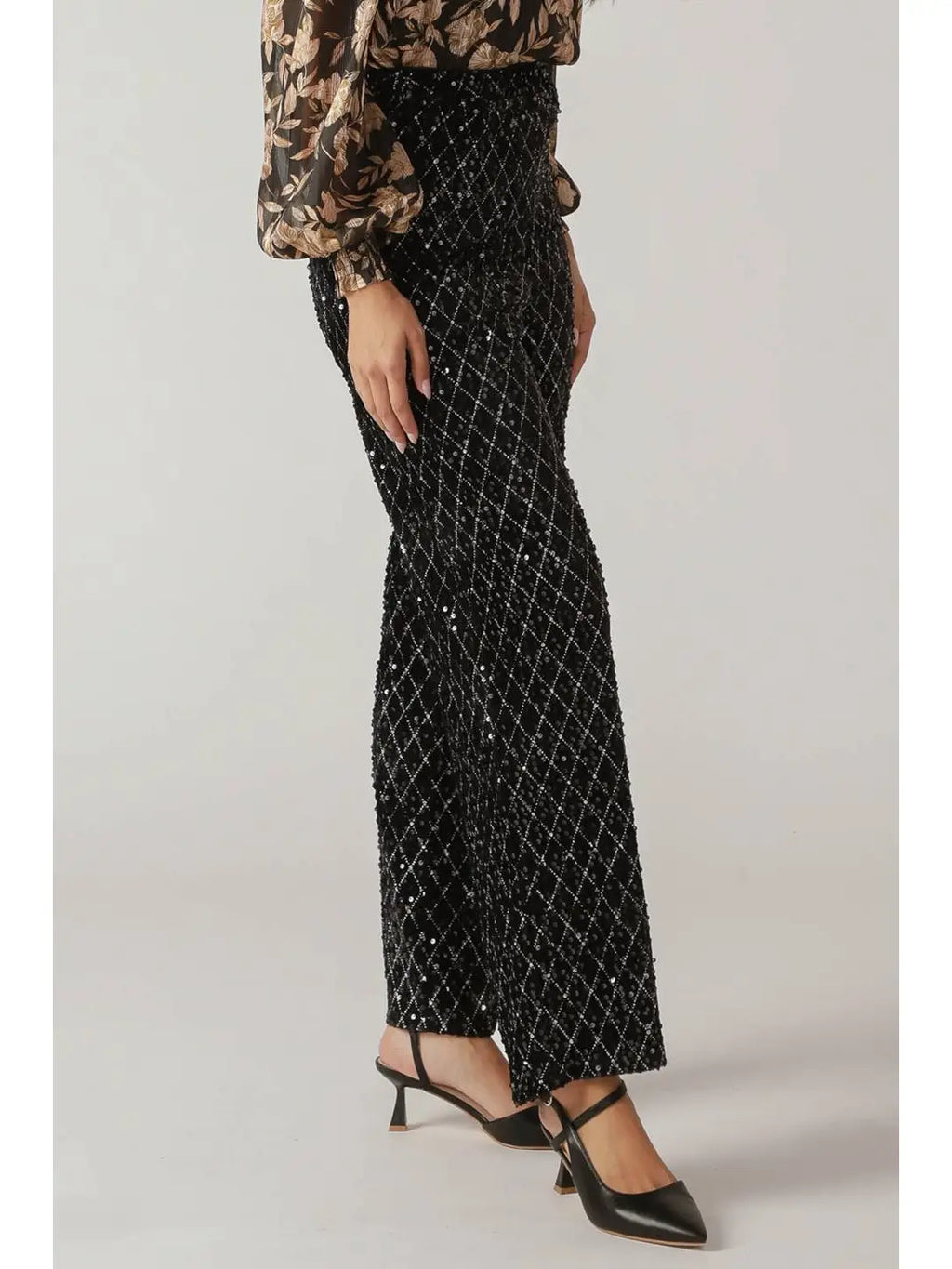 All The Bling Sequin Pants