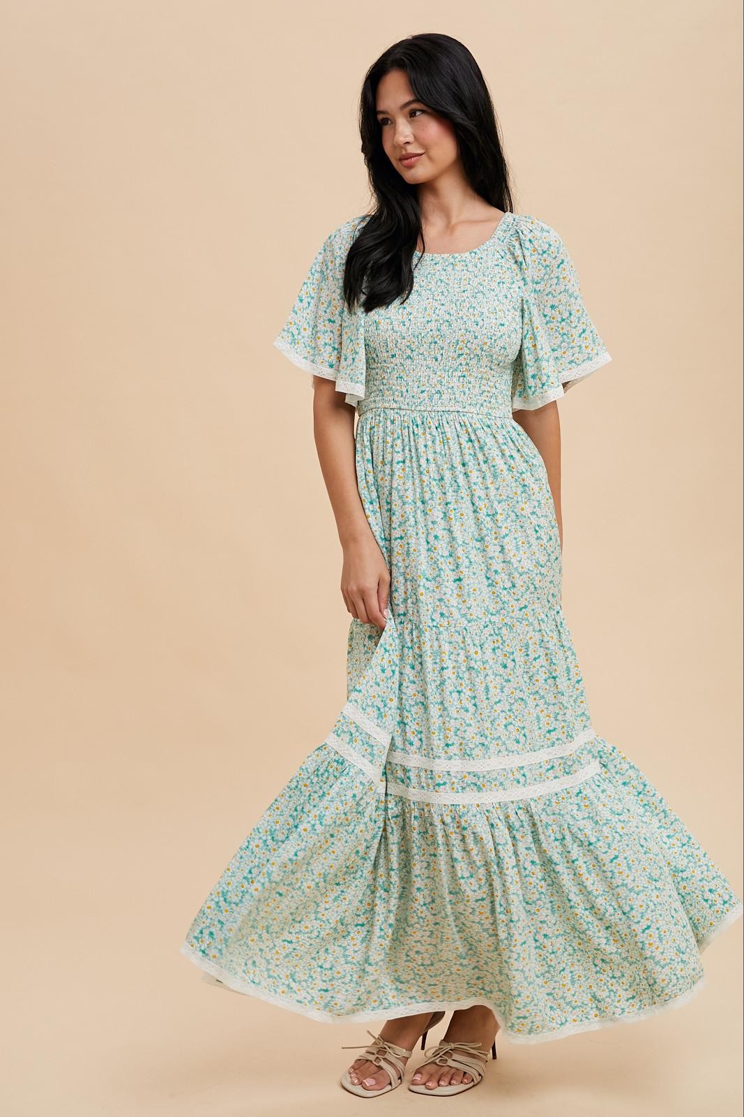 Mint Madness Maxi Dress