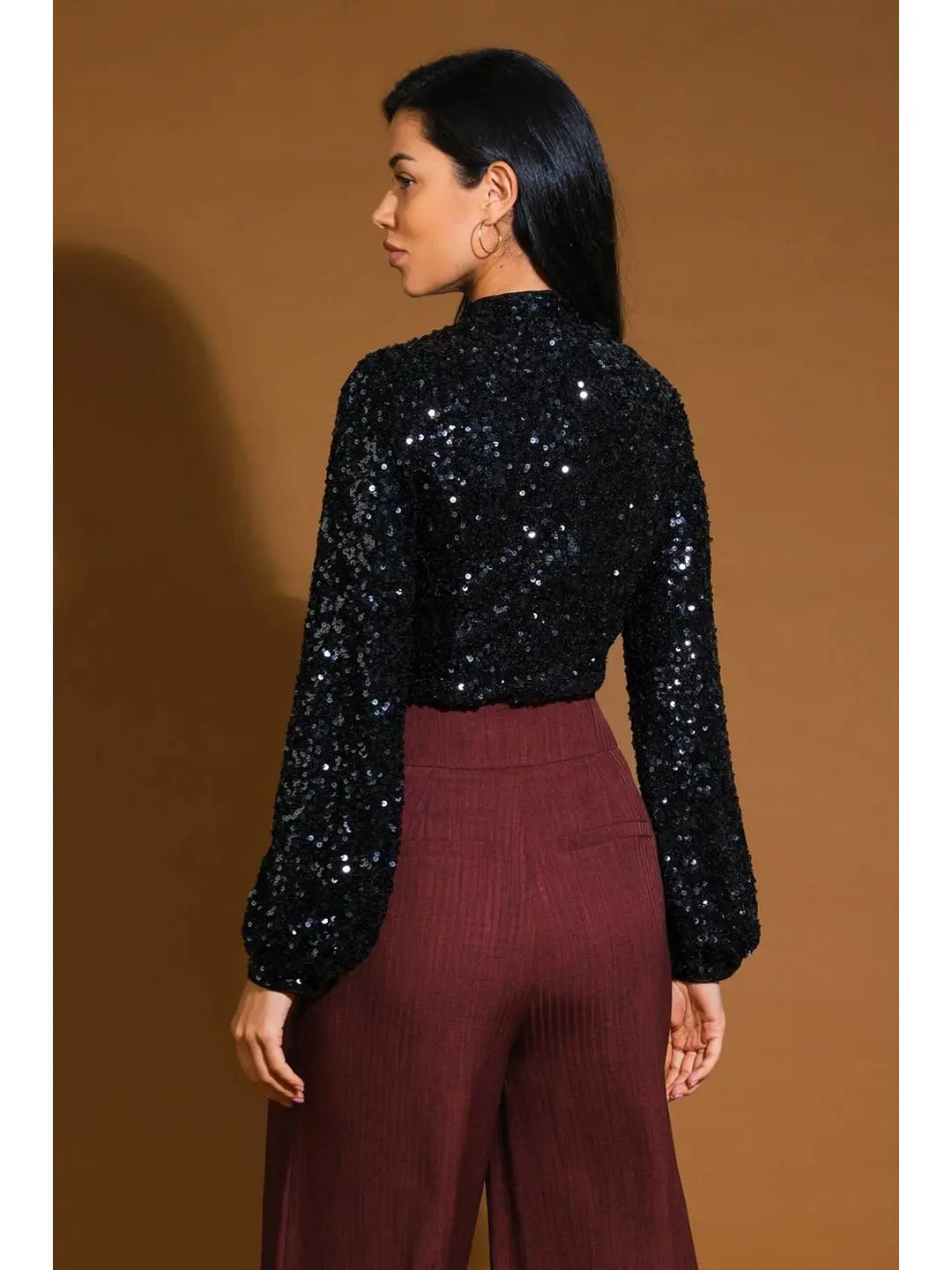 Holiday Vibes Sequin Top