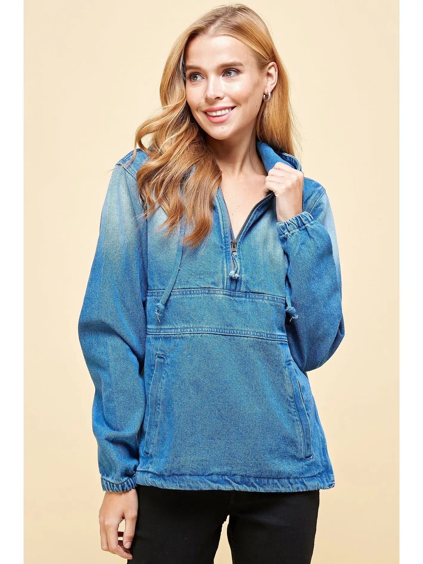 Anita Denim Hoodie