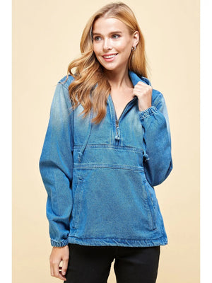 Anita Denim Hoodie