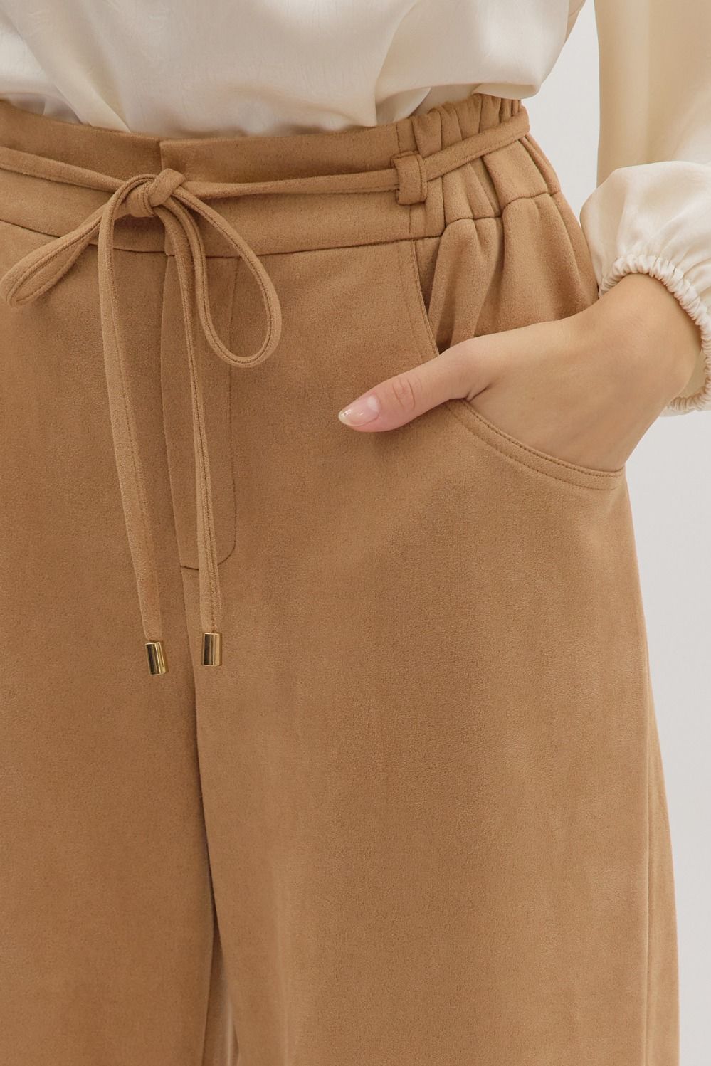 Workin Days Suede Pants