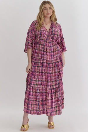 Berry Sweet Dress Plus