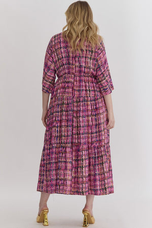 Berry Sweet Dress Plus