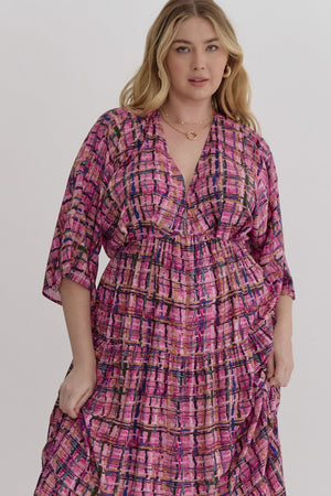 Berry Sweet Dress Plus