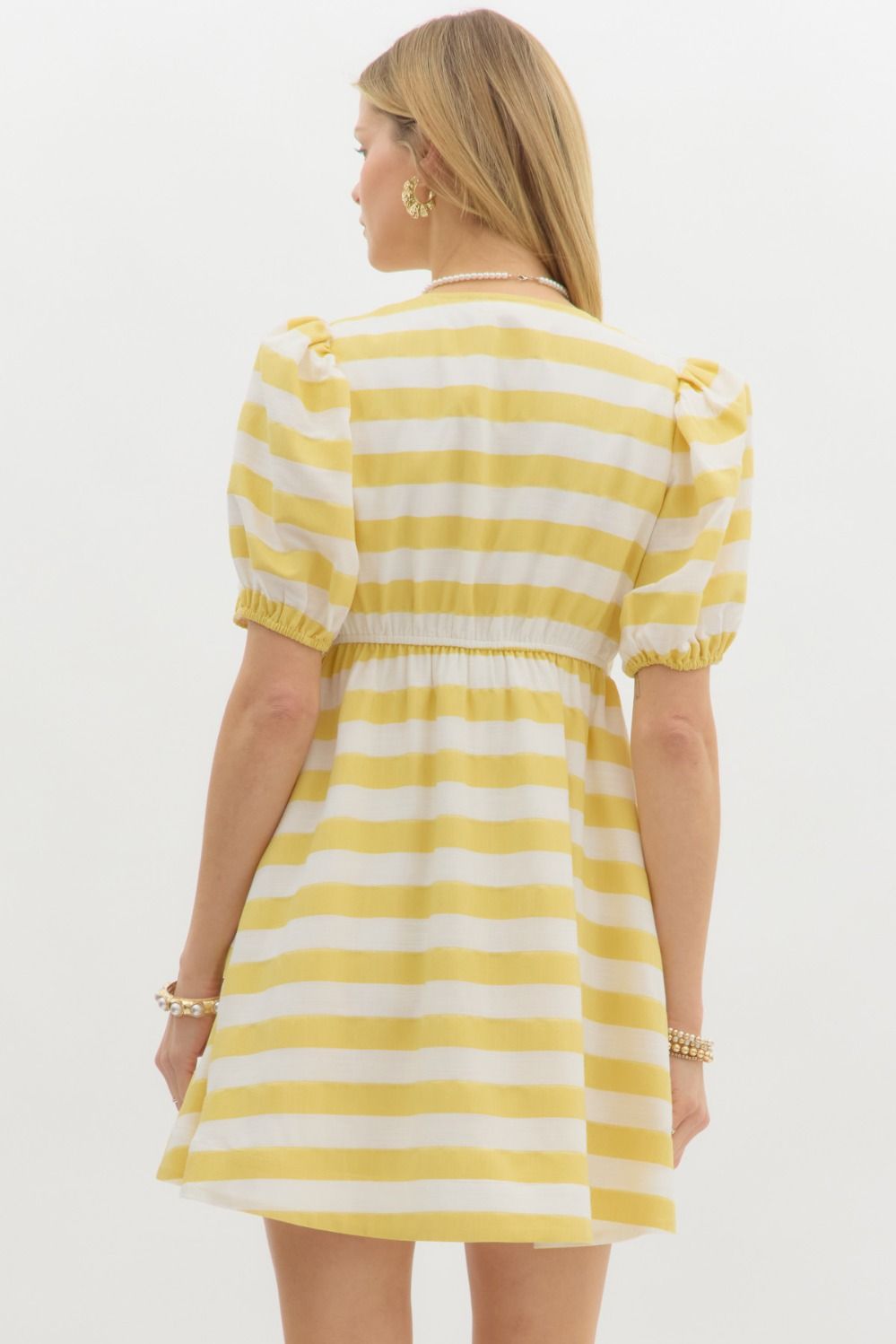 Lemon Stripes Dress
